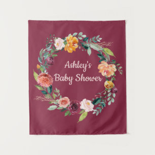 Bohemen Herfst in Love Autumn Baby shower Backdrop Wandkleed