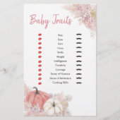 Bohemen Herfst in Love Pumpkin Baby Traits (Voorkant)