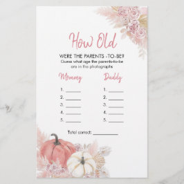 Bohemen Herfst in Love Pumpkin How Old Ouders