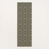 Bohemen Herfst Leaf Greenery Seamless Pattern Yogamat (Achterkant)