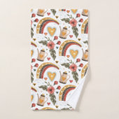Bohemen - Liefde- en Rainbows Bad Handdoek (Handdoek)