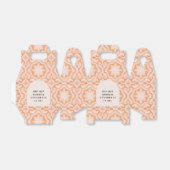 Bohemen marokkaanse waterverf pastelverjaardag bedankdoosjes (Uitgevouwen)