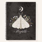 Bohemen Mystical Moth Notitieboek (Voorkant)