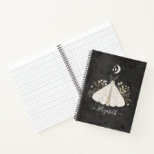 Bohemen Mystical Moth Notitieboek (Binnen)