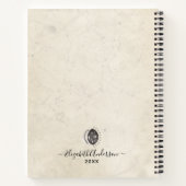 Bohemen mystieke mot notitieboek (Achterkant)