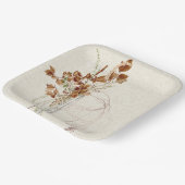 Bohemen Neutrale Waterverf Floral Paper Bord (Gebogen)