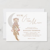 Bohemen over het Baby shower van het Beer van de m Kaart (Voorkant)