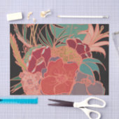 Bohemen partij Floral-weefselpapier Tissuepapier (Craft)