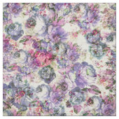  bohemen roze lavendel floraal stof (Swatch)