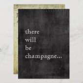 Bohemen Style New Years Cocktail Party Invitation Kaart