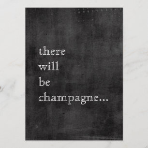 Bohemen Style New Years Cocktail Party Invitation Kaart