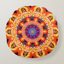 Bohemen Style Round Sierkussen