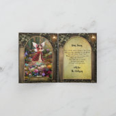 Bohemen Sympathie Foto condoléances Kaart (Binnen)