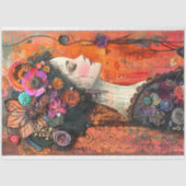 Bohemen Tapestry Hippie Decoupage Tissuepapier (Voorkant)