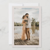 Bohemen terracotta bloemen waterverf show kaart (Achterkant)