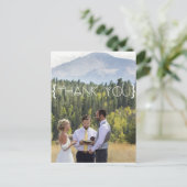 Bohemen Tribal Dank je Briefkaart (Staand voorkant)