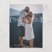 Bohemen Tribal Dank je Briefkaart (Voorkant)