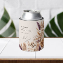 Bohemen Tropical Flowers Custom Weddenschap Favors
