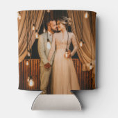 Bohemen Tropical Flowers Custom Weddenschap Favors Blikjeskoeler (Achterkant)