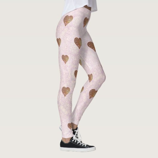 Bohemen Valentijn Whimsey 3D Leggings (Rechts)