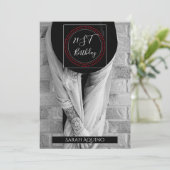 Bohemen vrouw in Pet met Tattoo 21e verjaardag Kaart (Staand voorkant)