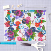 Bohemen Waterverf bloemen deer Antlers bladeren Tissuepapier (Craft)