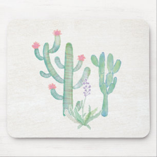 Bohemen Waterverf Cactus Muismat