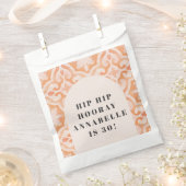 Bohemen waterverf pastel moroccan pap bedankzakje (Geknipt)