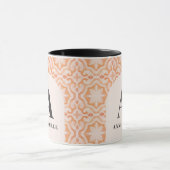 Bohemen waterverf pastel moroccan pap mok (Midden)