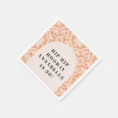 Bohemen waterverf pastel moroccan pap servet (Hoek)