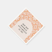 Bohemen waterverf pastel moroccan pap servet (Hoek)