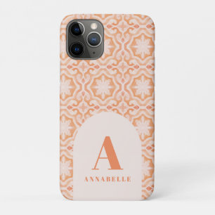 Bohemen waterverf pastel moroccan perzikroze Case-Mate iPhone case