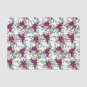 Bohemen Waterverf Small Floral Pattern Tissuepapier (Voorkant)