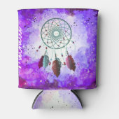 Bohemen Waterverf Space Nebula Dream Catcher Blikjeskoeler (Voorkant)