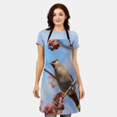 Bohemen Waxwing, Majestic Bird Schort (Gedragen)