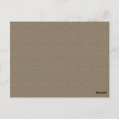 Bohemen Wreateweel Shower Invitation Briefkaart (Achterkant)