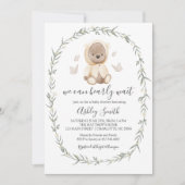 Bohemens Beer Baby shower Kaart (Voorkant)