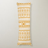 Bohemens Ornament 30122020 Sinaasappel Lichaamskussen (Voorkant Verticaal)