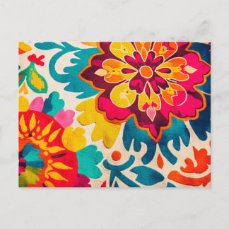 BOHEMIA ansichtkaart - levendig boho-stijl ontwerp Briefkaart
