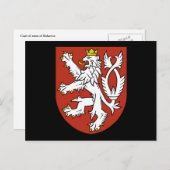 bohemia emblem briefkaart (Voorkant / Achterkant)