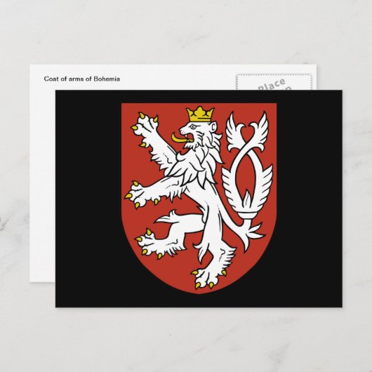 bohemia emblem briefkaart (Voorkant / Achterkant)