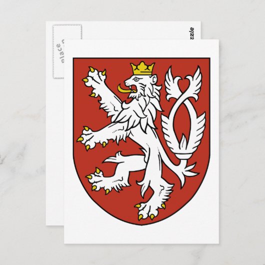 bohemia emblem briefkaart (Voorkant / Achterkant)
