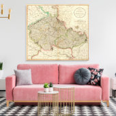 Bohemia, Moravië Canvas Afdruk (Insitu (Woonkamer))