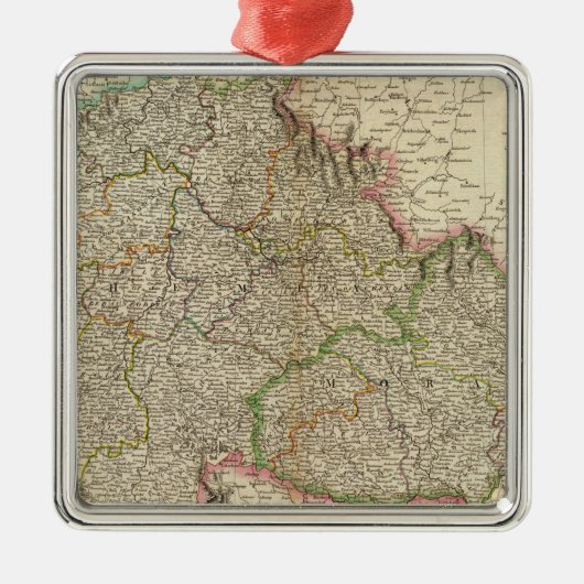 Bohemia, Moravië Metalen Ornament (Voorkant)