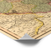 Bohemia, Moravië Poster (Hoek)