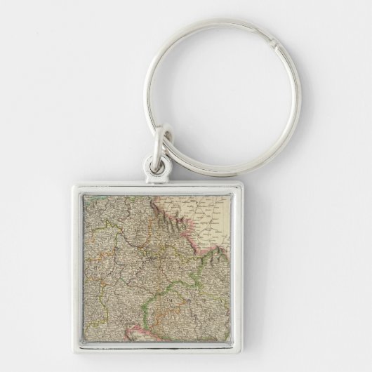 Bohemia, Moravië Sleutelhanger (Voorkant)