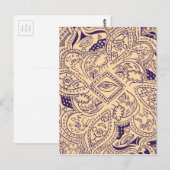 Bohemia Persian Briefkaart (Voorkant / Achterkant)