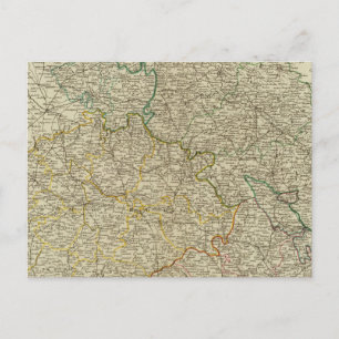 Bohemia, Silezië, Moravië, Lusatia Briefkaart