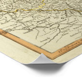 Bohemia, Silezië, Moravië, Lusatia Poster (Hoek)