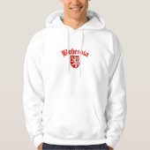 Bohemia Vlag 1 (m/inscriptie) Hoodie (Voorkant)